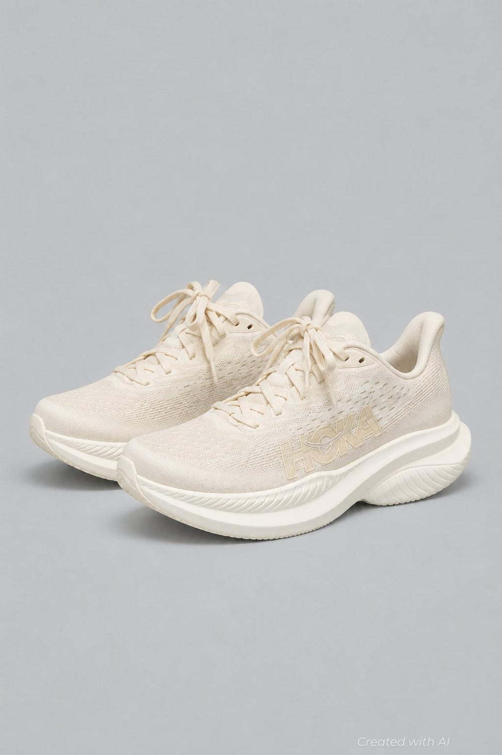 Women’s Mach 6 Low Top Sneakers - Alabaster/Cosmic Gray - 10 - Sneaker