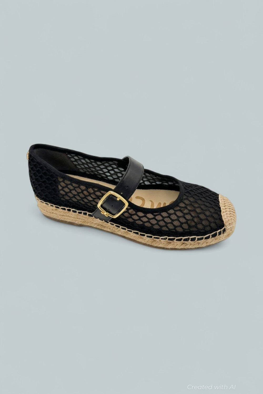 Women’s Mackie Espadrille Flats - Black - 6 - Flats