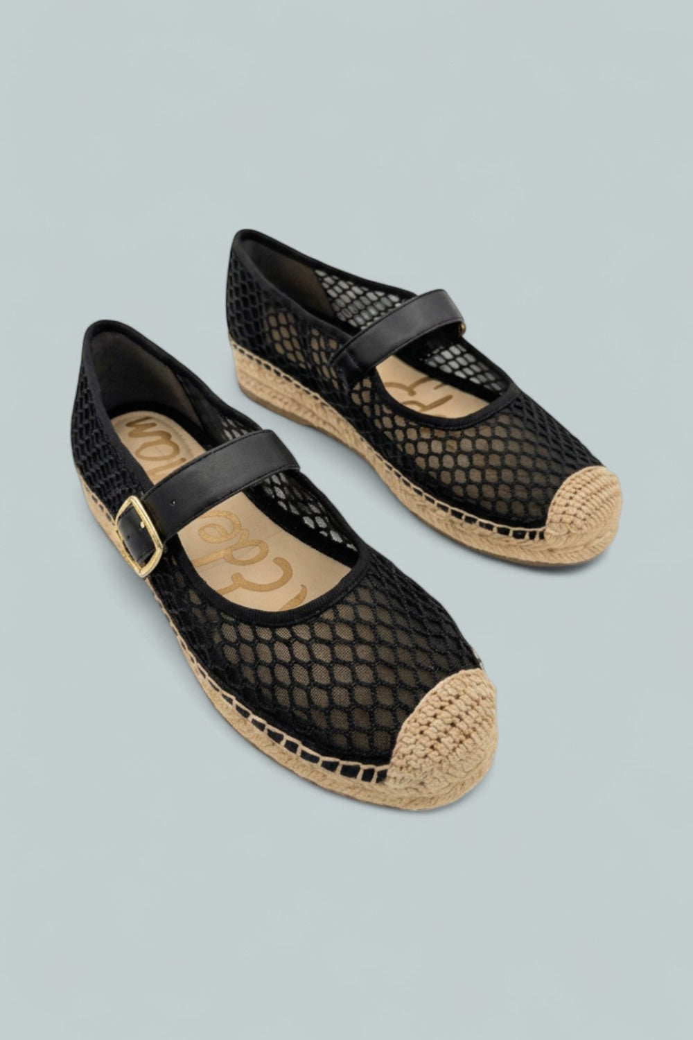 Women’s Mackie Espadrille Flats - Black - 6 - Flats