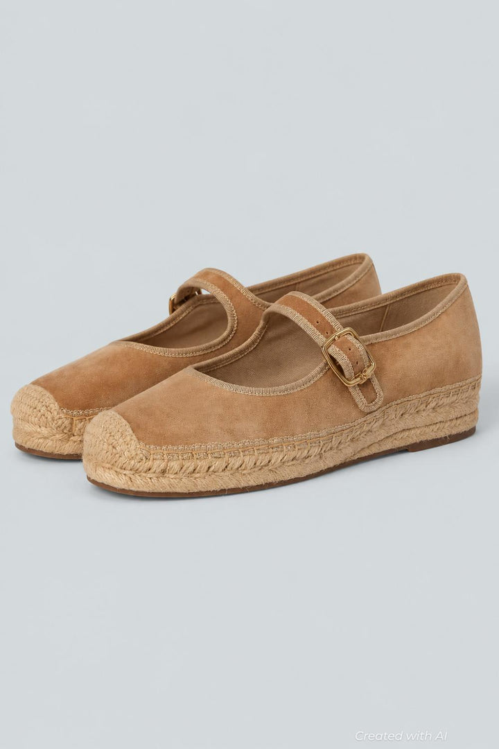 Women’s Mackie Espadrille Flats - Cyprus Tan - 6.5 - Espadrille