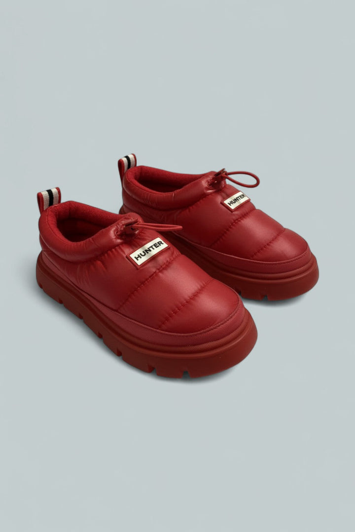 Women’s Madi Puffer Booties - Medium Red - 7 - Booties