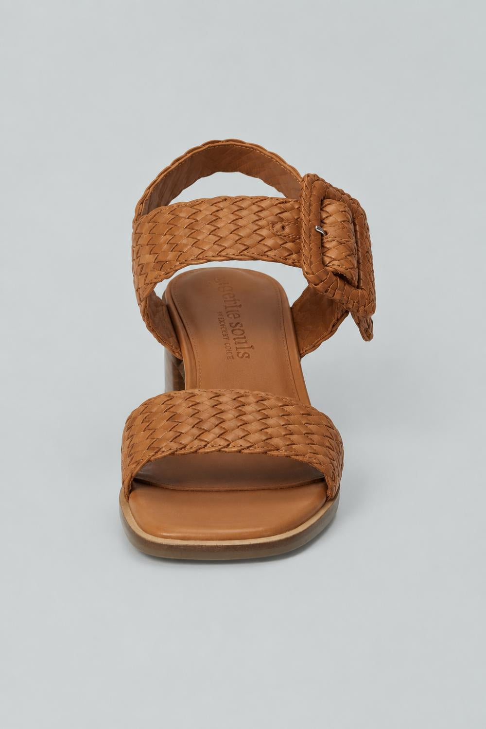 Women’s Madylyn Buckled Sandals - Tan Leather - 7 - Sandal