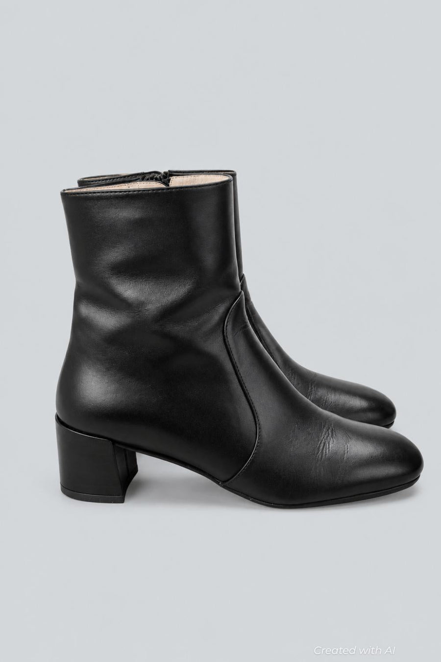 Women’s Maeve Zip Booties - Black - Bootie
