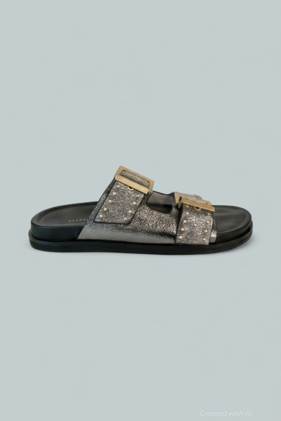Women’s Magda Studded Sandals - Silver - 10 - Sandals