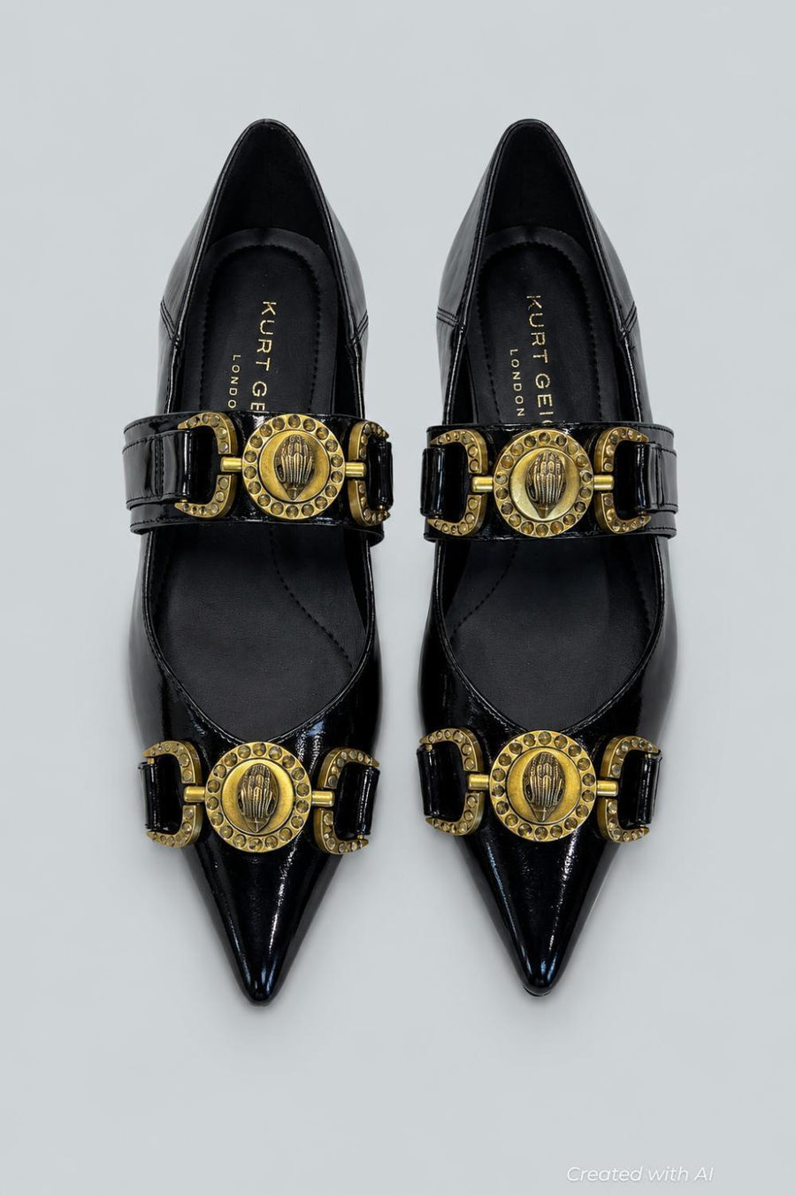 Women’s Mansion Pointed Flats - Black - 6 - Flats