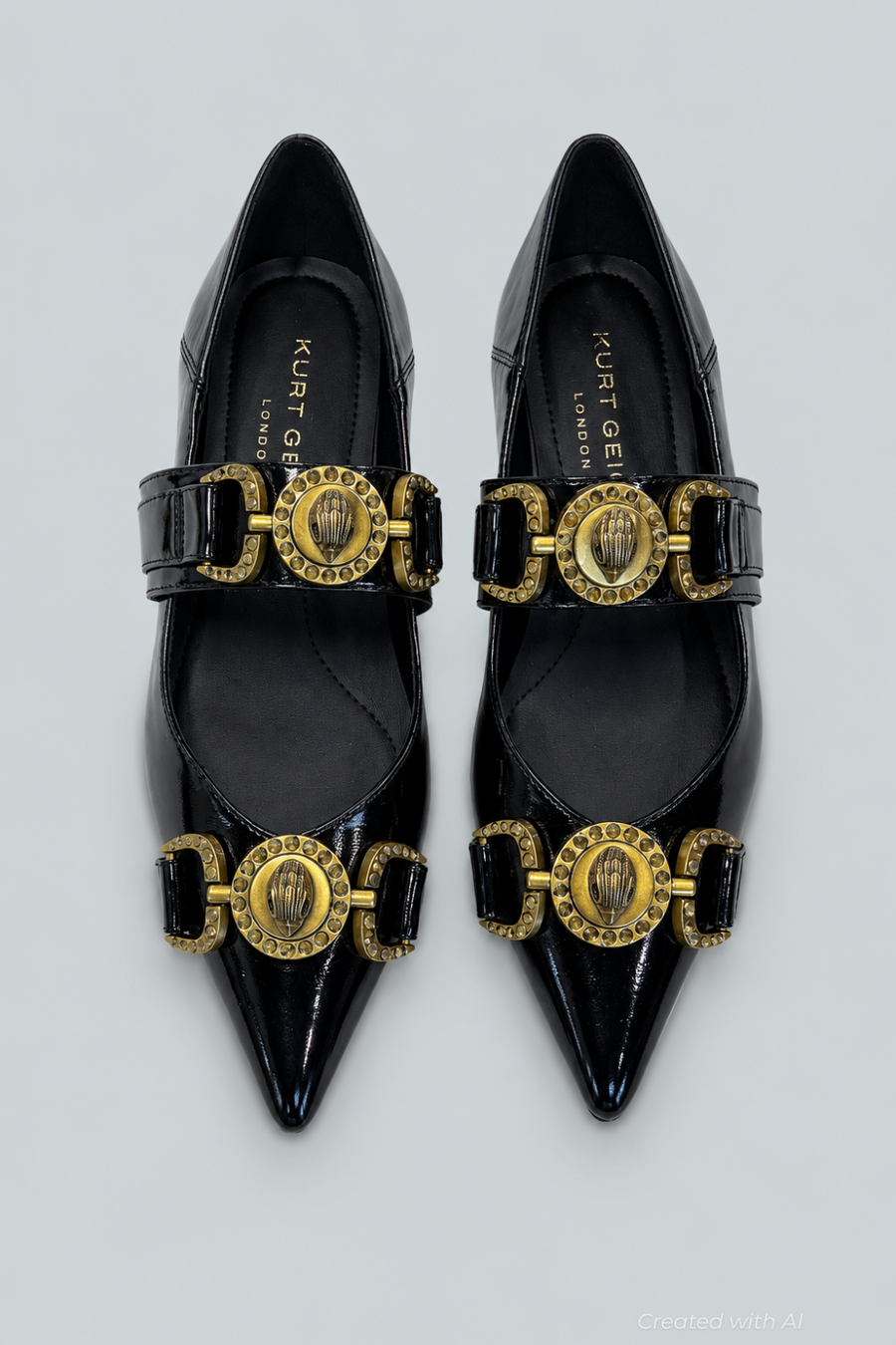 Women’s Mansion Pointed Flats - Black - 6 - Flats