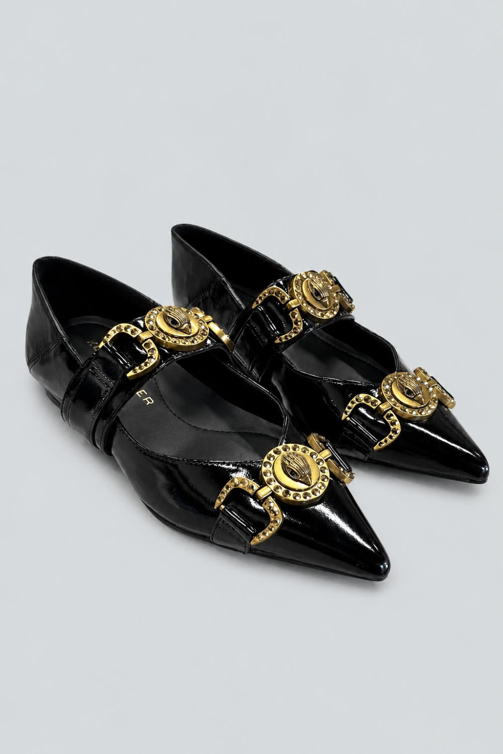 Women’s Mansion Pointed Flats - Black - 6 - Flats