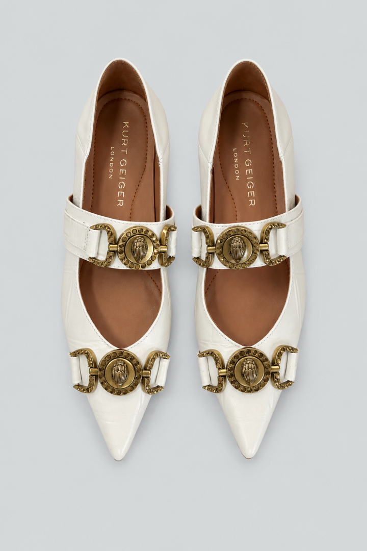 Women’s Mansion Pointed Flats - Natural - Flats