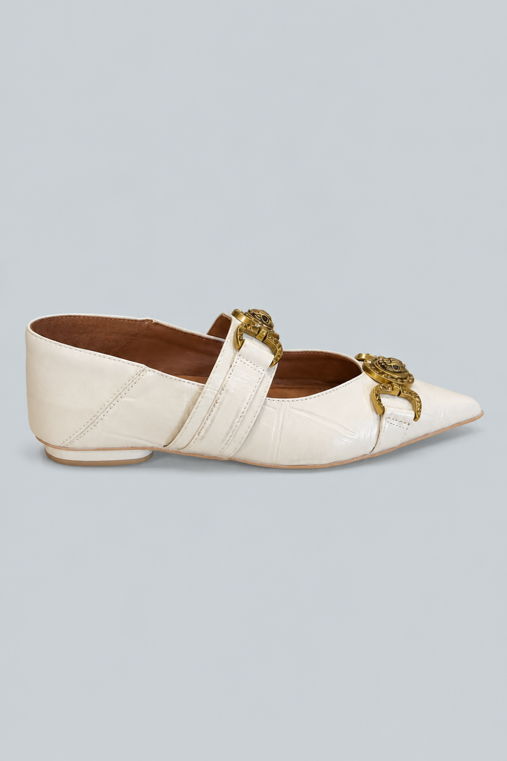 Women’s Mansion Pointed Flats - Natural - Flats