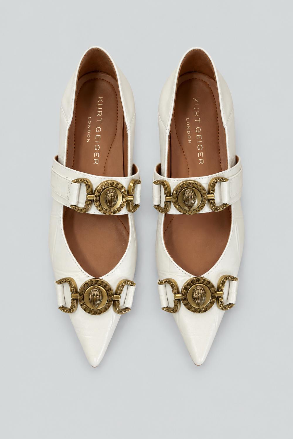 Women’s Mansion Pointed Flats - Natural - Flats
