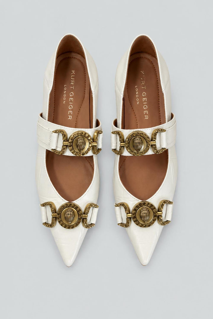 Women’s Mansion Pointed Flats - Natural - Flats