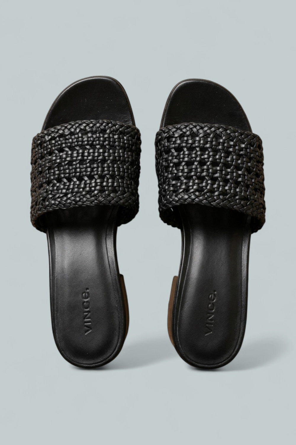 Women’s Margo Woven Sandals - Black Leather - 6 - Sandals