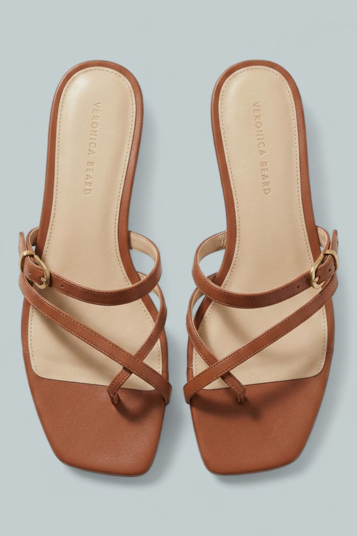 Women’s Marthe Slide Flat Sandals - Honey - 9.5 - Sandal