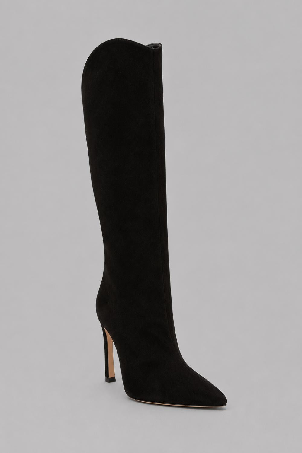 Women’s Maryana Sculpt Pointed Toe High Heel Boots - Black - Boots