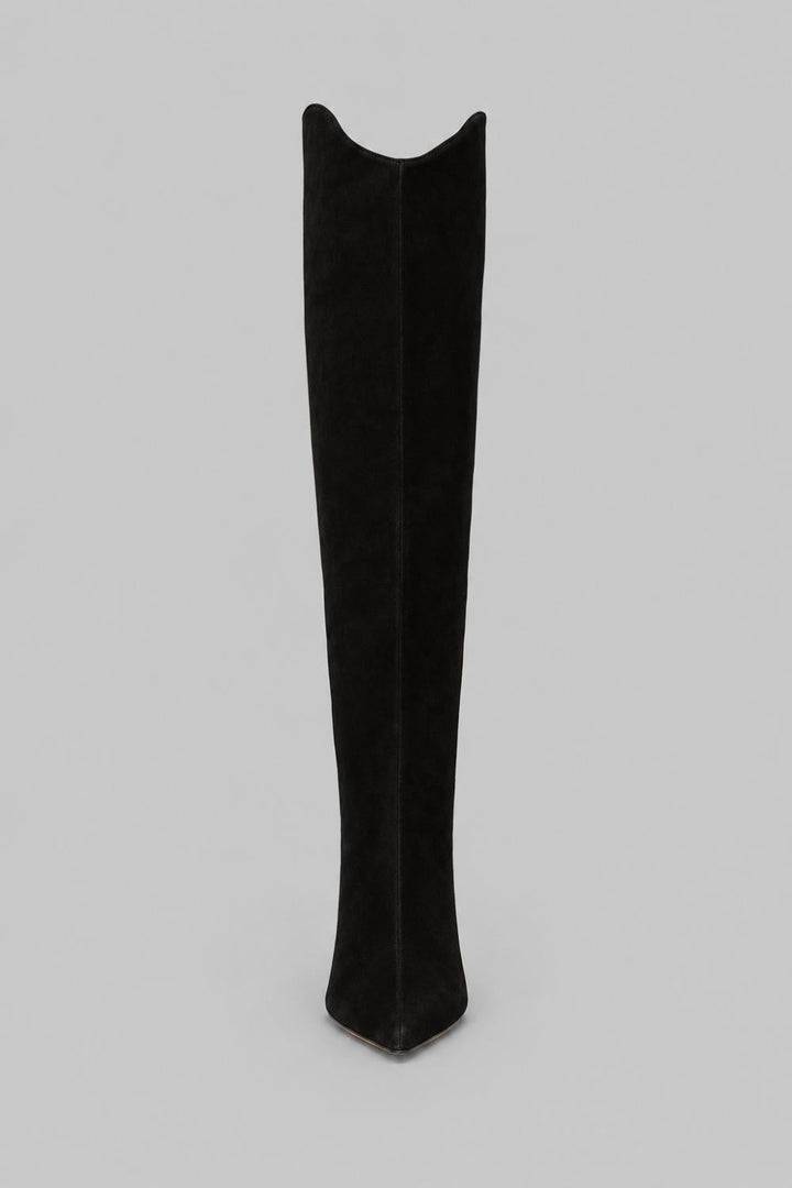 Women’s Maryana Sculpt Pointed Toe High Heel Boots - Black - Boots