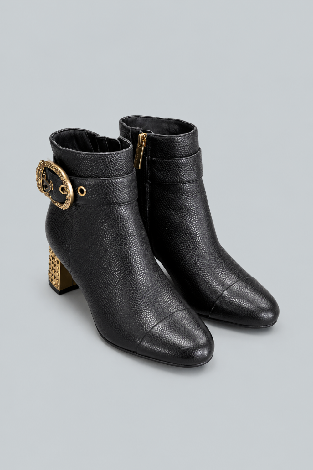 Women’s Mayfair Eagle Head Ankle Boots - Black - 7 - Boots
