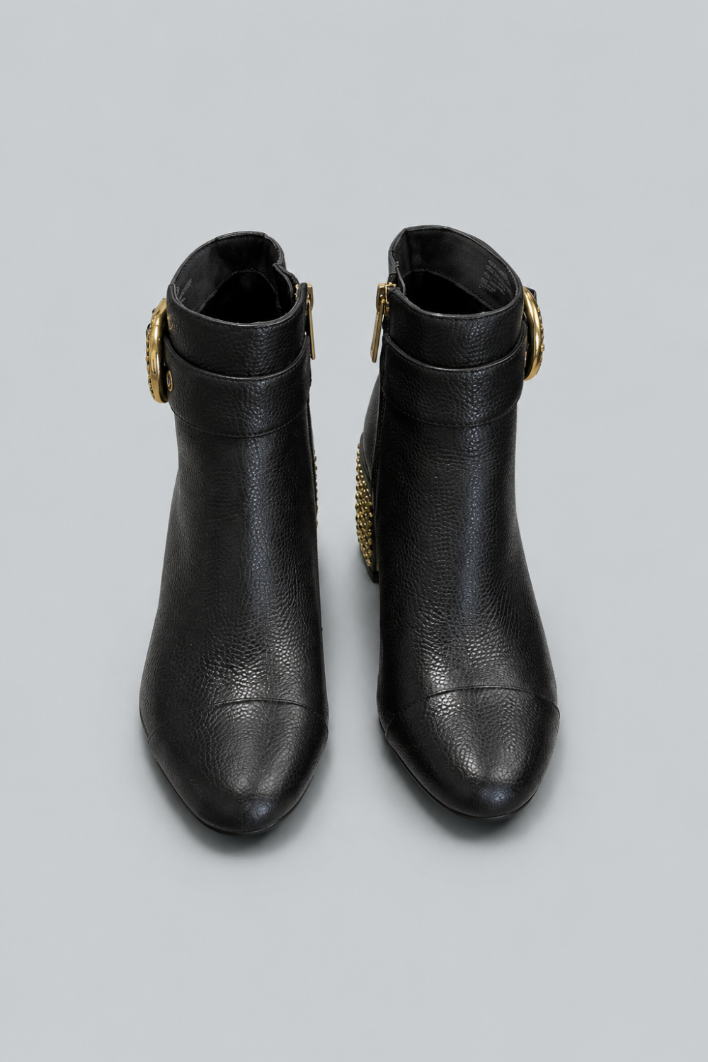 Women’s Mayfair Eagle Head Ankle Boots - Black - 7 - Boots