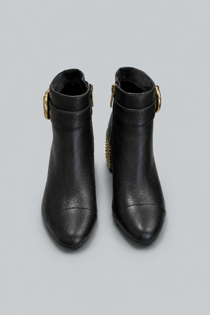 Women’s Mayfair Eagle Head Ankle Boots - Black - 7 - Boots