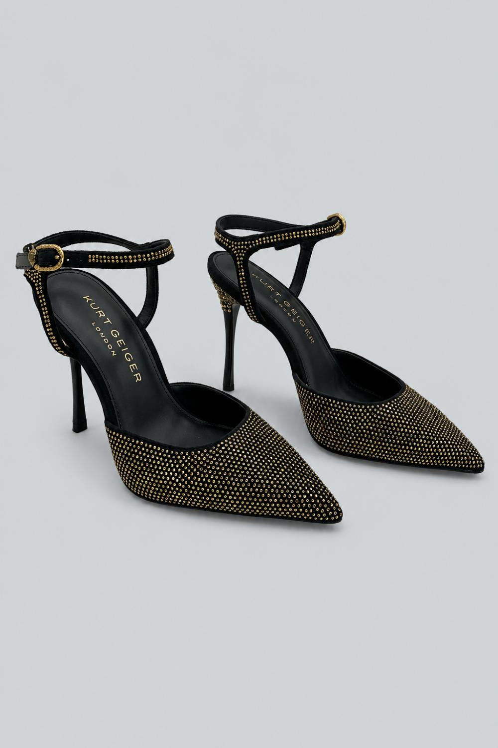 Women’s Mayfair Pointed Pumps - Charcoal - 6.5 - Heels