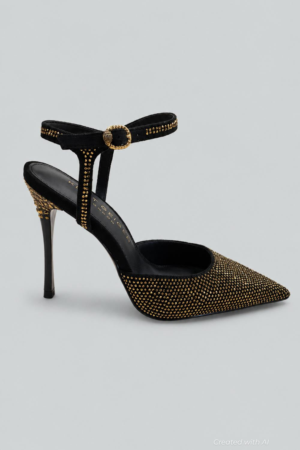 Women’s Mayfair Pointed Pumps - Charcoal - 6.5 - Heels