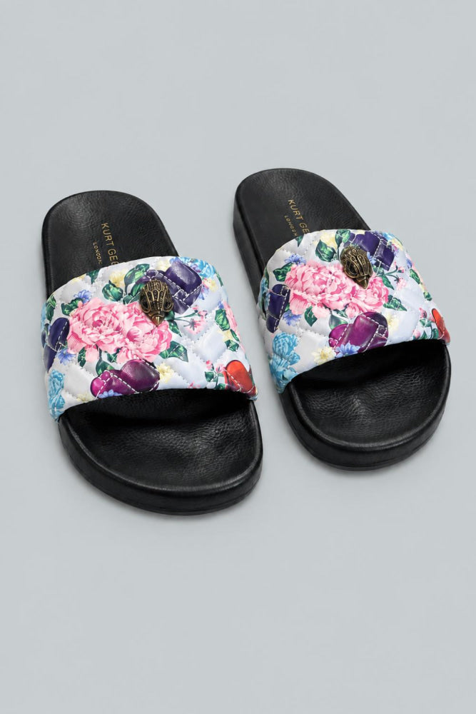 Women’s Meena Eagle Poolslide Sandals - Charcoal - 10 - Sandal
