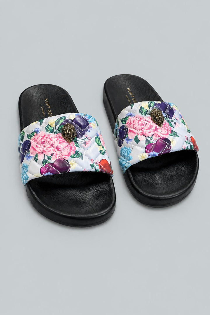 Women’s Meena Eagle Poolslide Sandals - Charcoal - 10 - Sandal