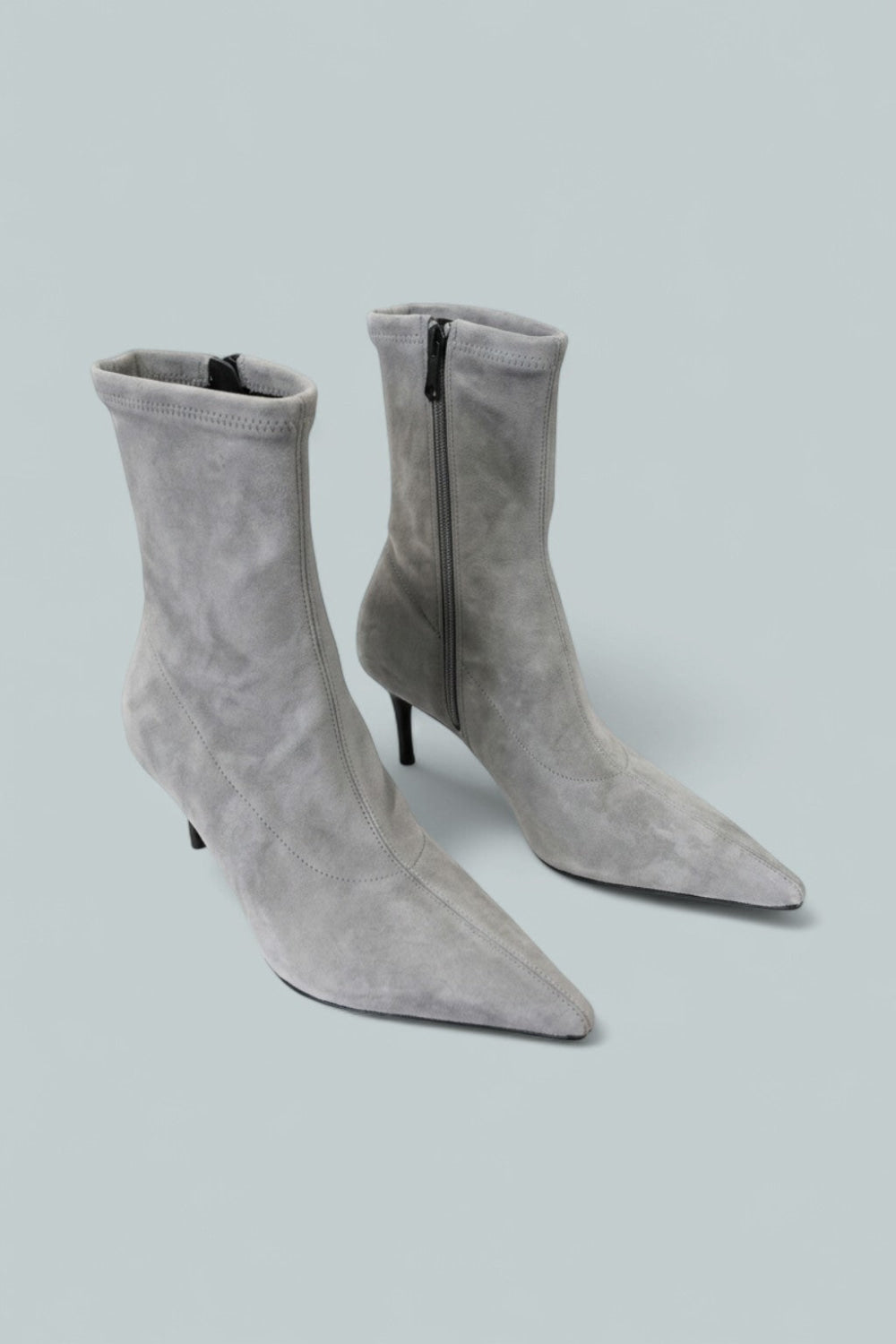Women’s Mercer Pointed Boots - Stone Suede - 7.5 US / 37.5 EU - Boots