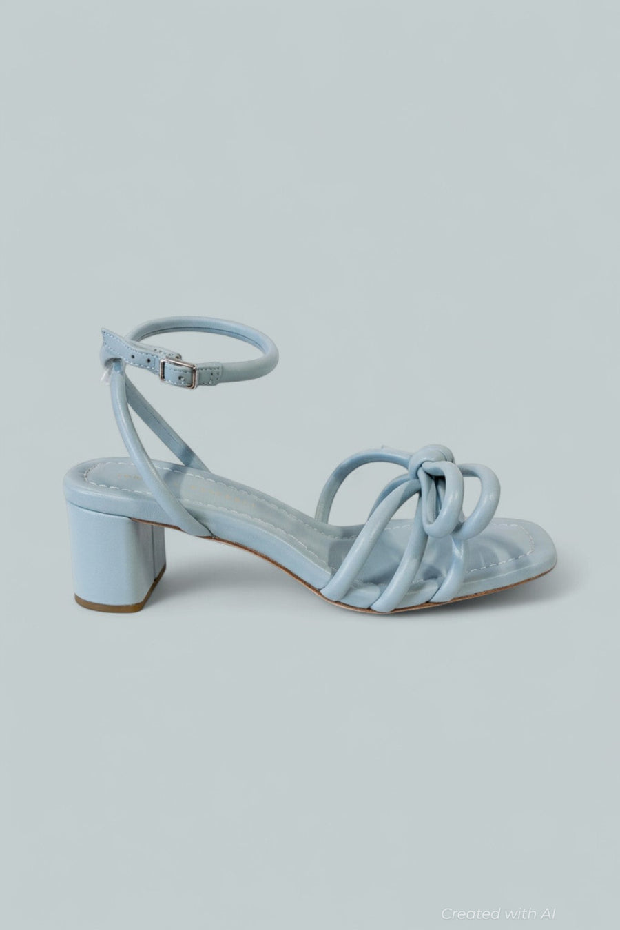 Women’s Mikel Ankle Strap High Heel Sandals - Blue - 6.5 - Heels
