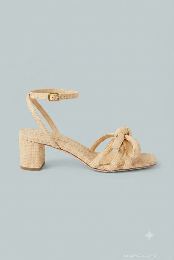 Women’s Mikel Ankle Strap High Heel Sandals - Natural - Heels
