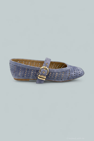 Women’s Mikel Ballet Flats - Periwinkle - Flats
