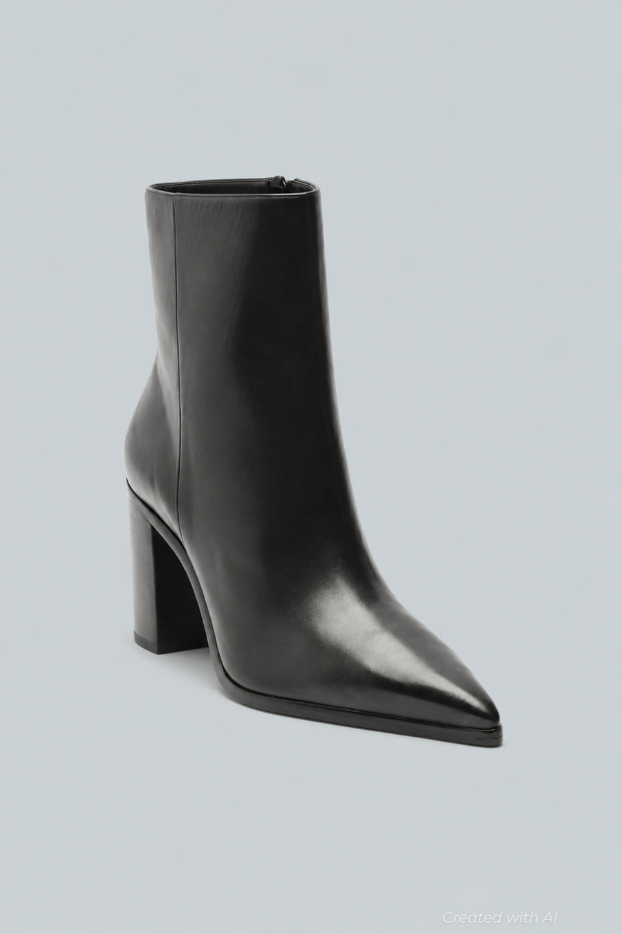 Women’s Mikki Block Heel Boots - Black - 7 - Boots