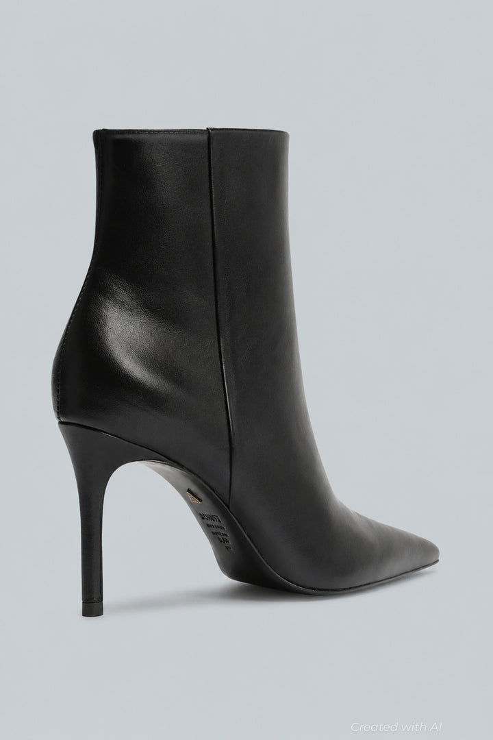 Women’s Mikki Pointed Toe High Heel - Black - Bootie