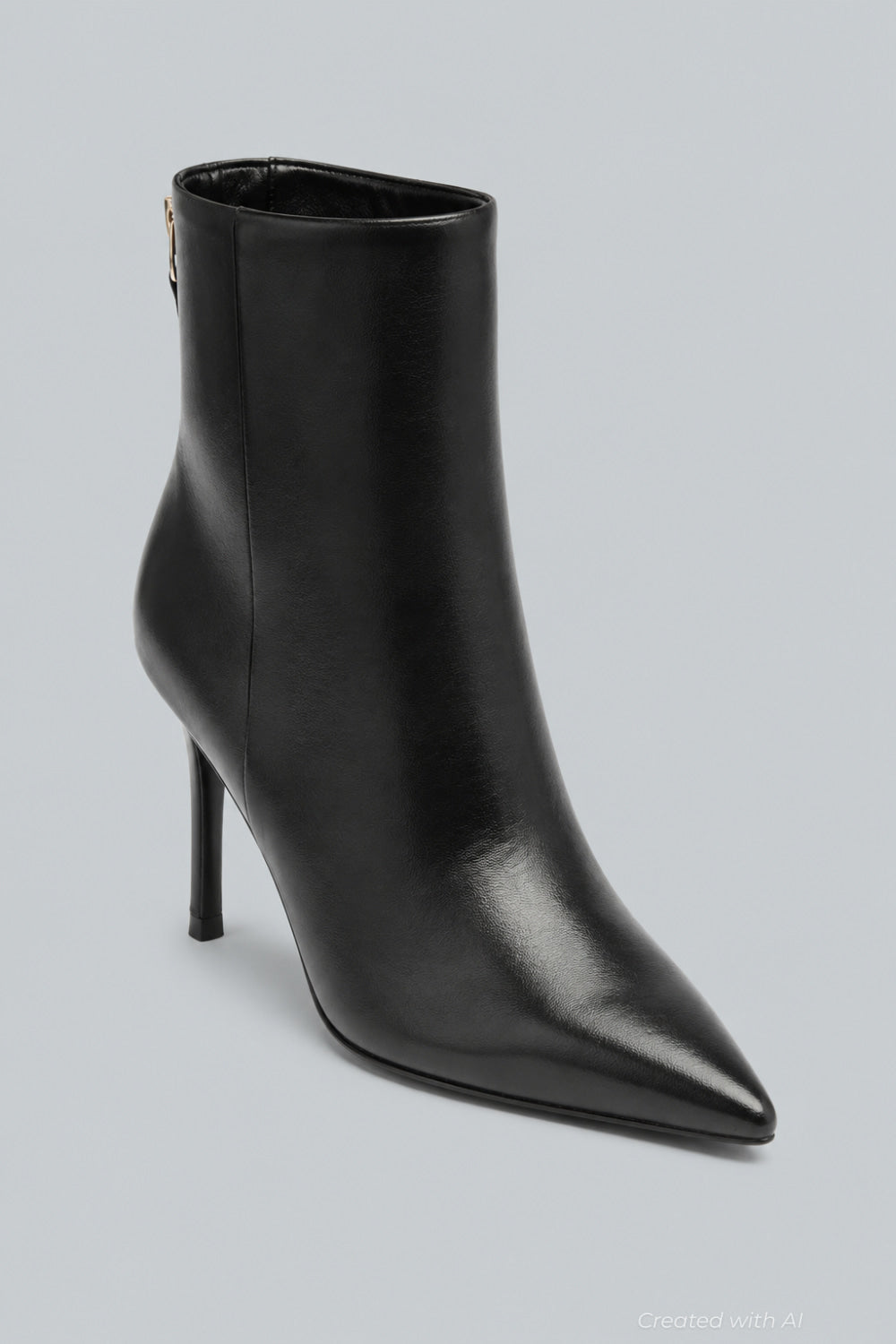 Women’s Mikki Pointed Toe High Heel - Black - Bootie