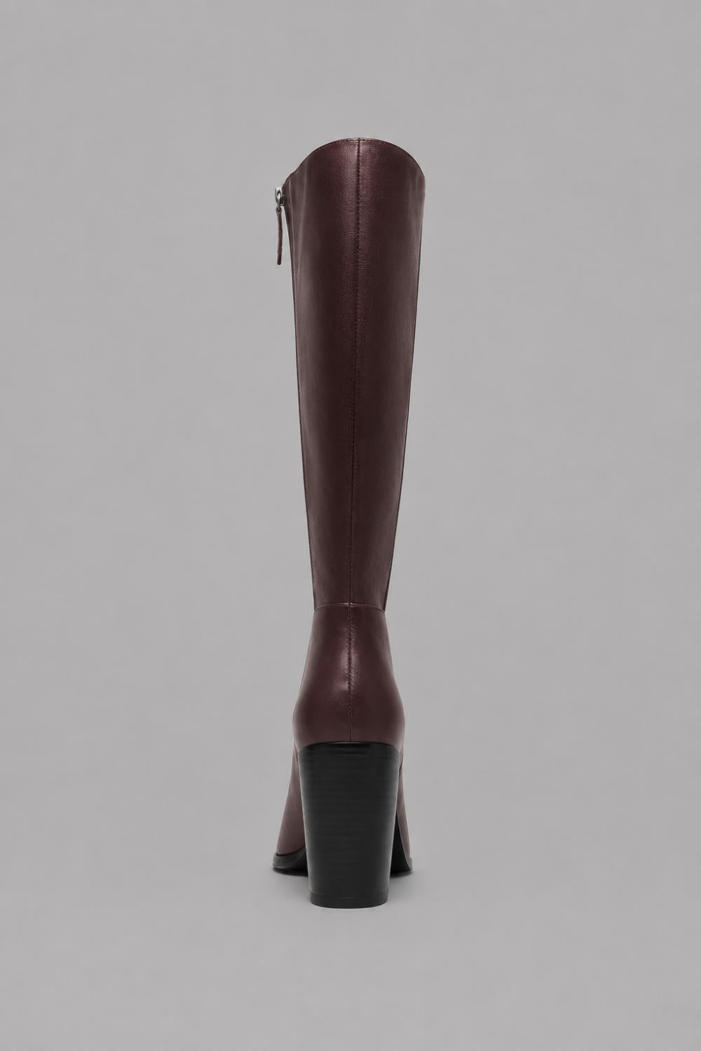 Women’s Mikki Up Block Heel Boots - Dark Chocolate - 7.5 - Boots
