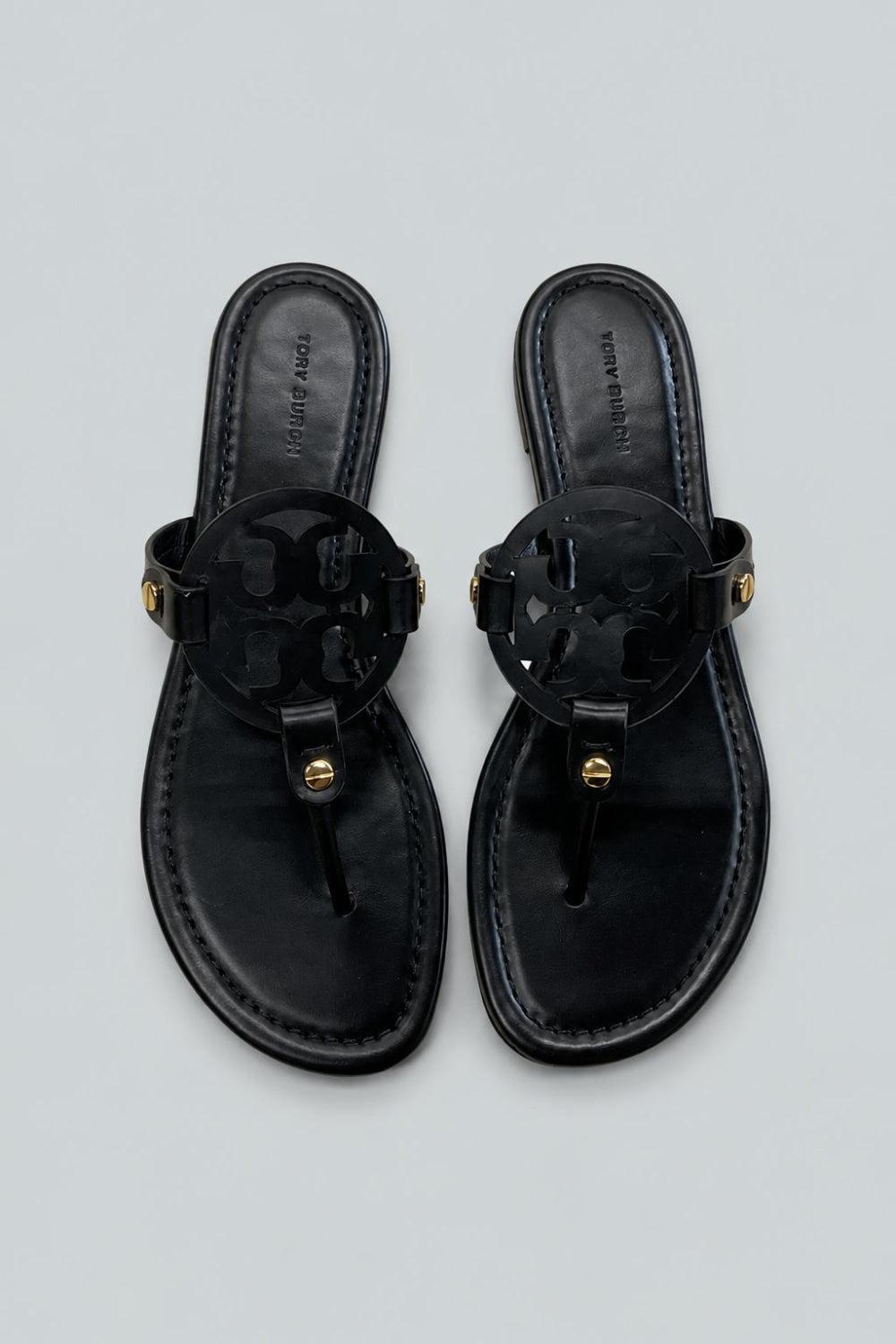 Women’s Miller Sandals - Black Leather - Sandals