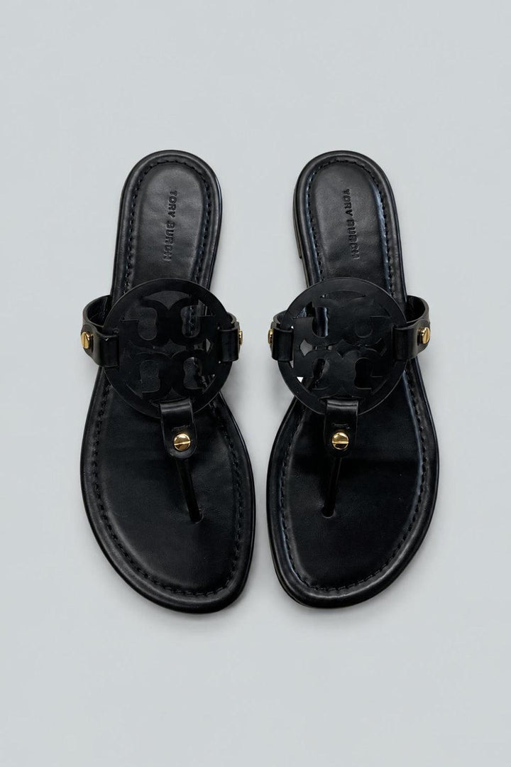 Women’s Miller Sandals - Black Leather - Sandals