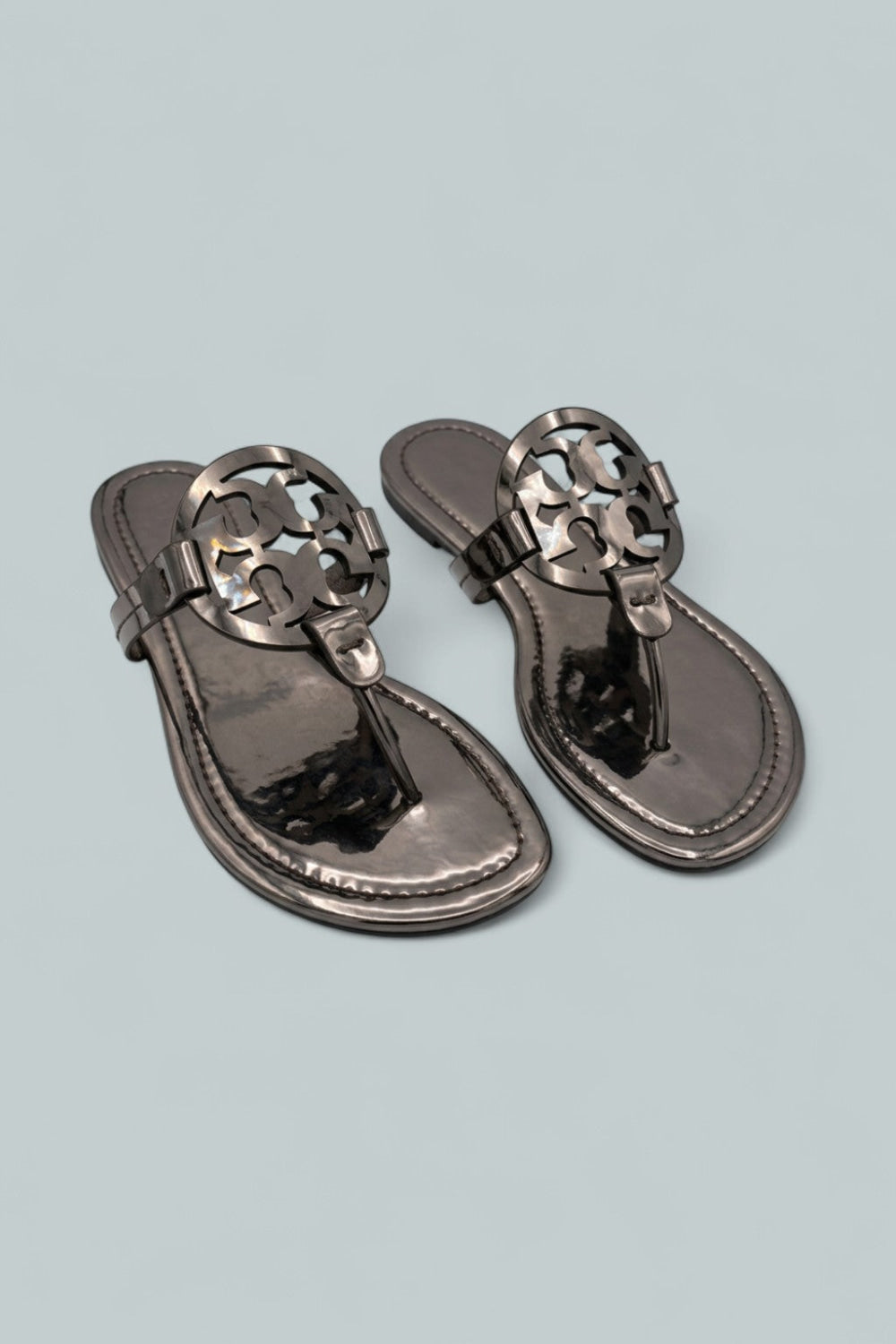 Women’s Miller Sandals - Shiny Dark - 6 - Sandals