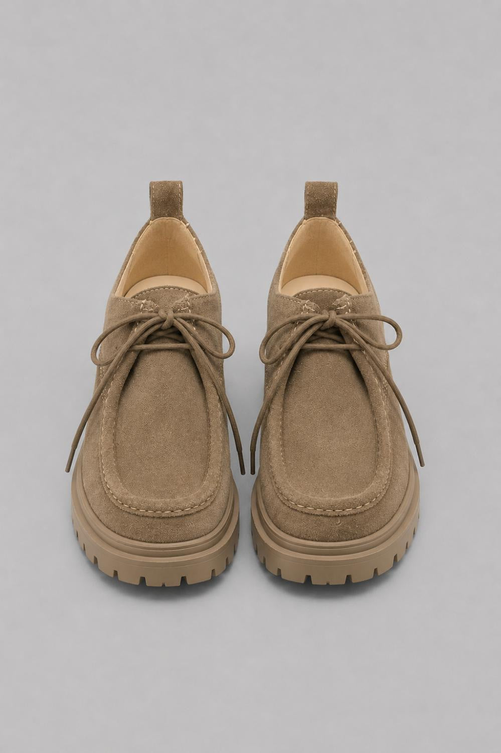 Women’s Milza Loafer Flats - Olive Suede - 7.5 - Loafers
