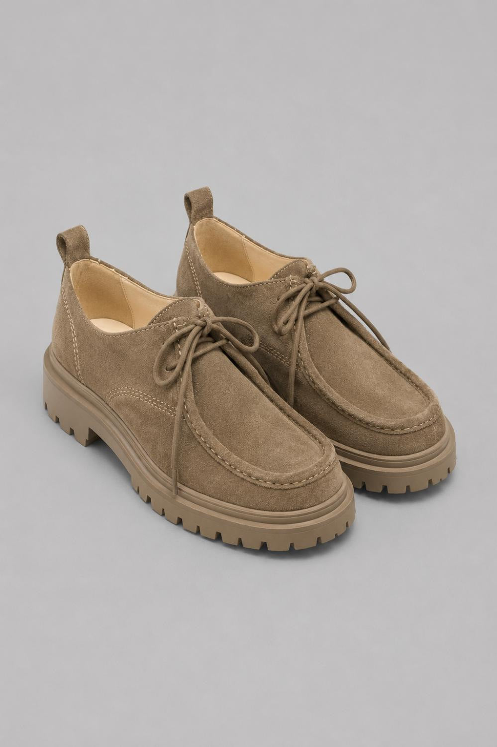 Women’s Milza Loafer Flats - Olive Suede - 7.5 - Loafers