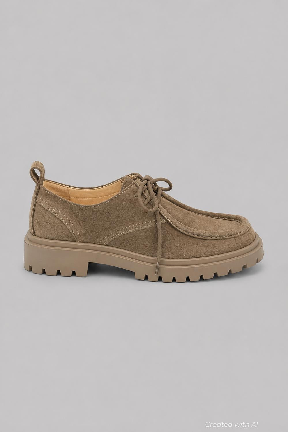 Women’s Milza Loafer Flats - Olive Suede - 7.5 - Loafers