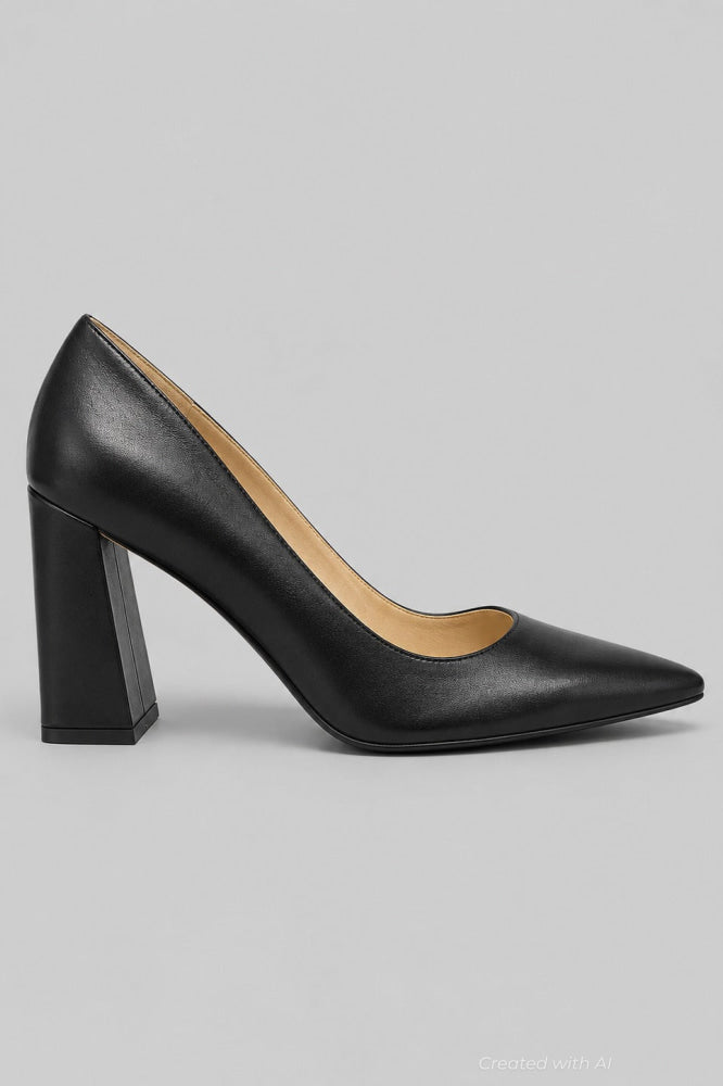 Women’s Minny Pointed Pumps - Black - 9.5 - Stiletto