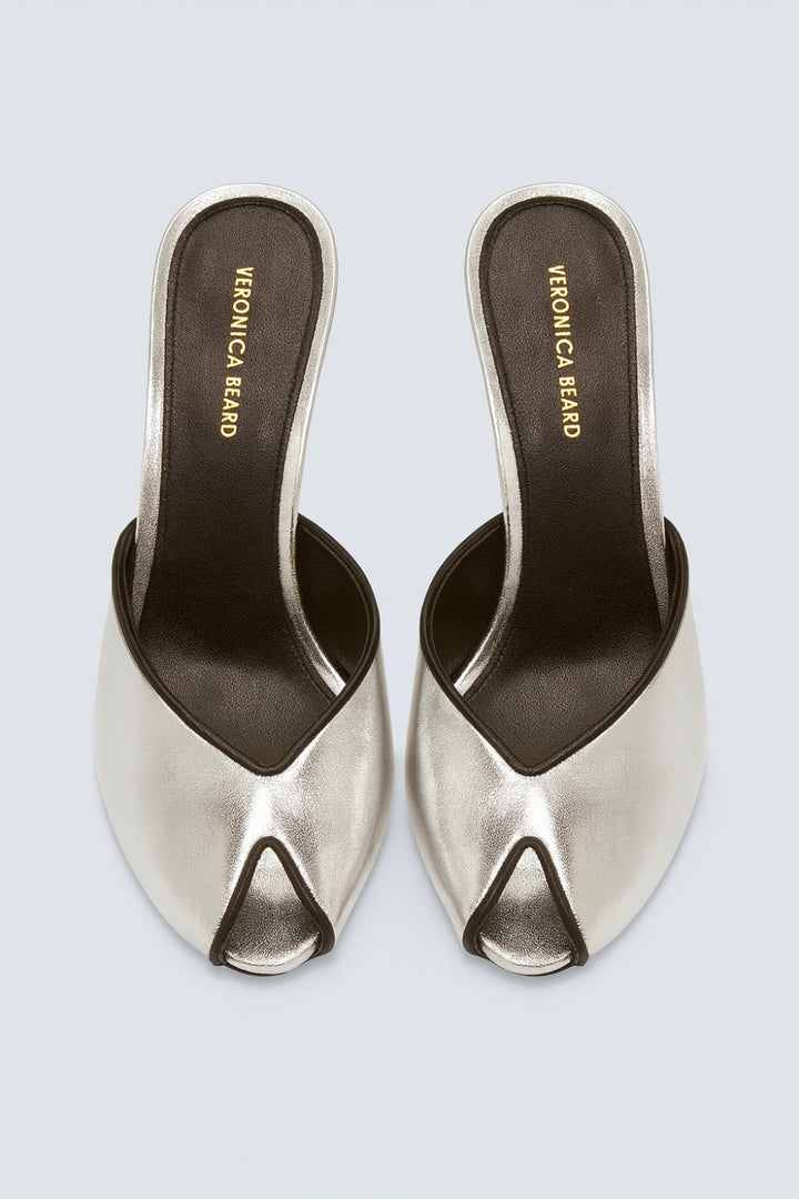 Women’s Mirabel Wedge Pumps - Silver/Black - 8 - Heels