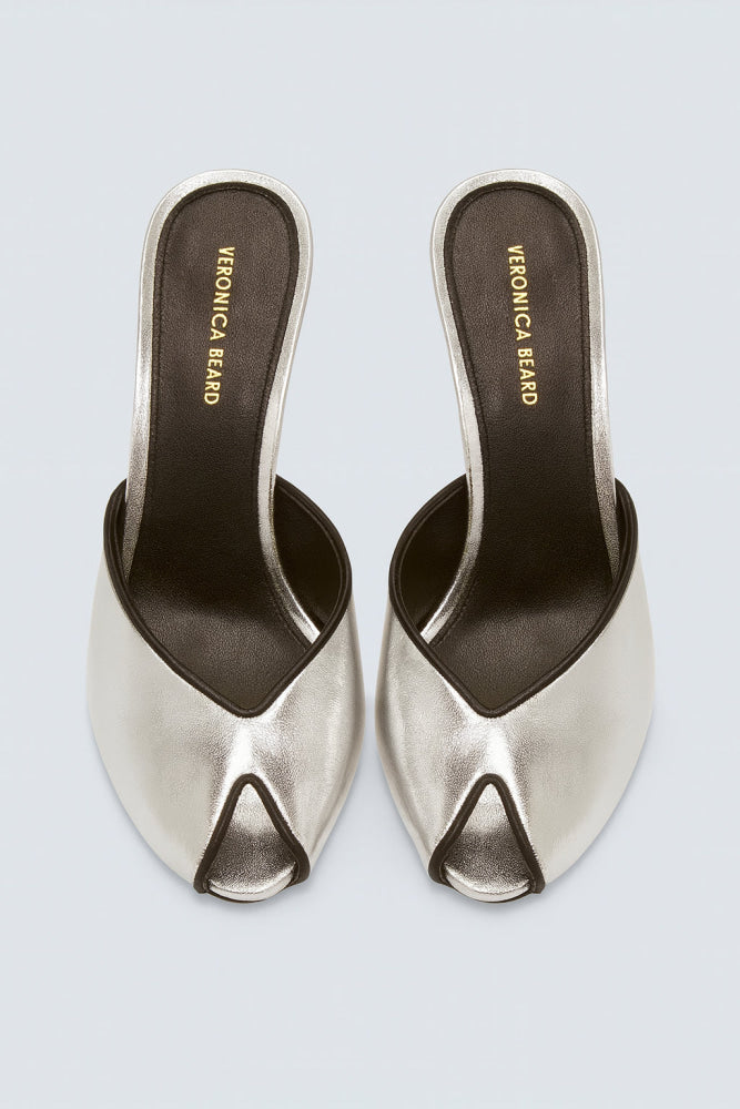 Women’s Mirabel Wedge Pumps - Silver/Black - 8 - Heels