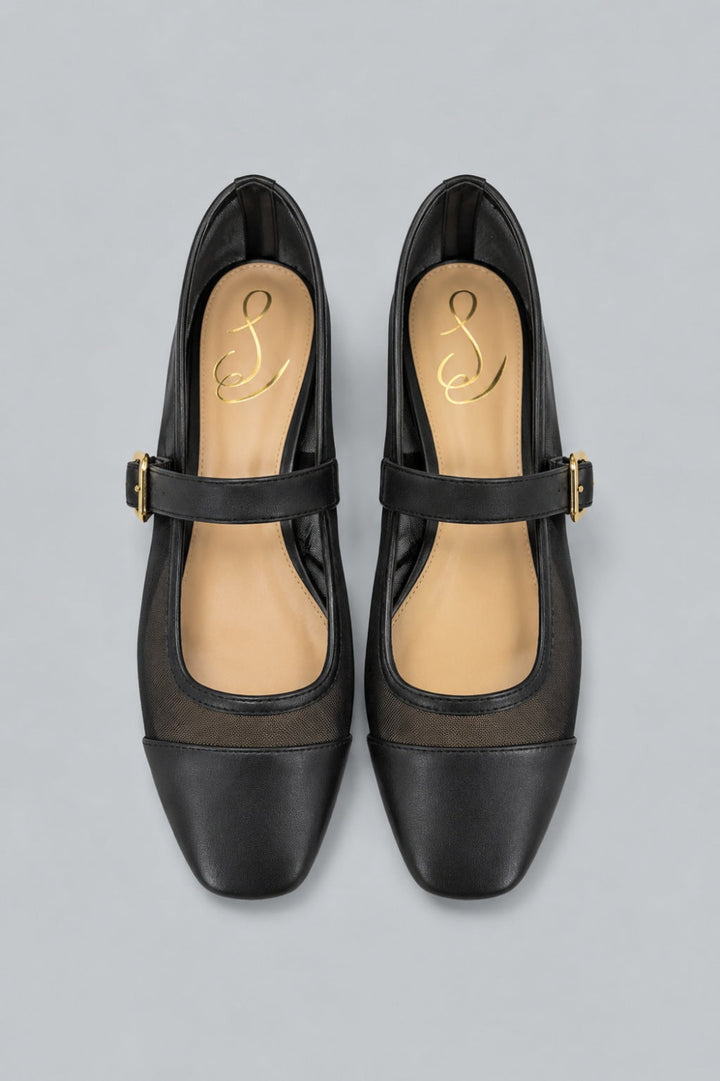 Women’s Miranda Square Toe Mary Jane Shoes - Black - Mary Jane