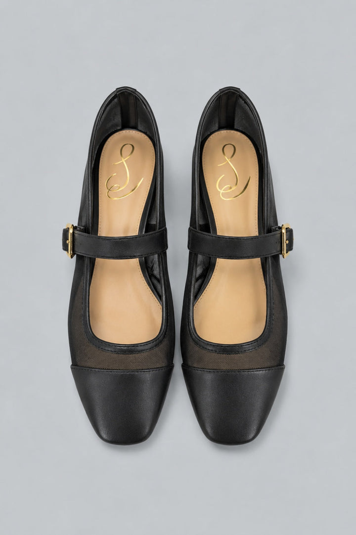 Women’s Miranda Square Toe Mary Jane Shoes - Black - Mary Jane