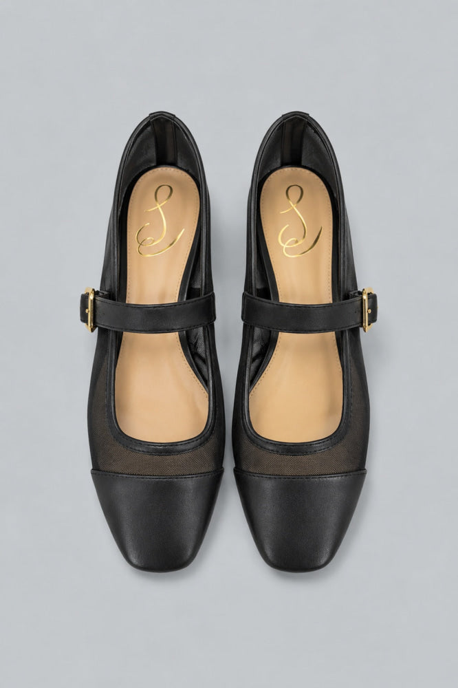 Women’s Miranda Square Toe Mary Jane Shoes - Black - Mary Jane
