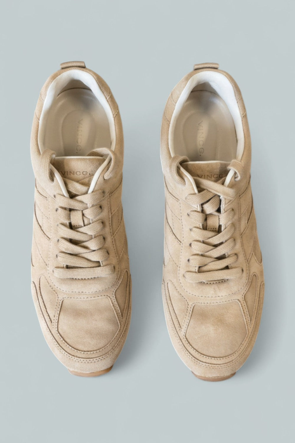 Women’s Mojave Trainer Sneakers - Sand Trail Beige Suede - 9 - Sneaker