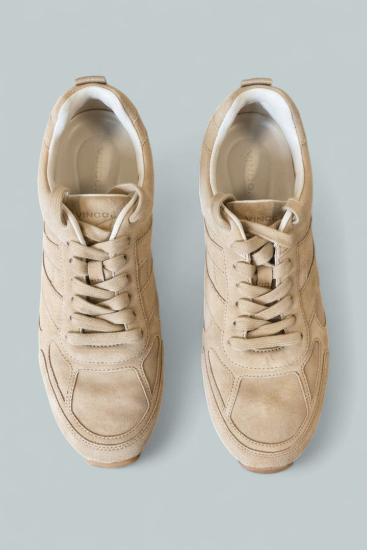 Women’s Mojave Trainer Sneakers - Sand Trail Beige Suede - 9 - Sneaker