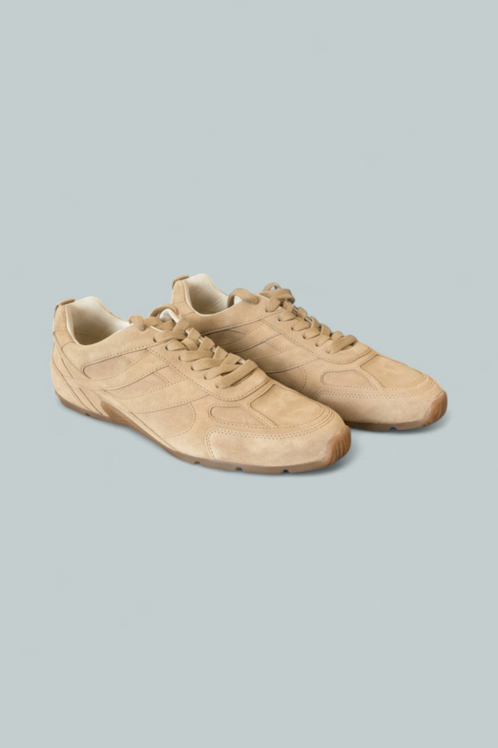 Women’s Mojave Trainer Sneakers - Sand Trail Beige Suede - 9 - Sneaker