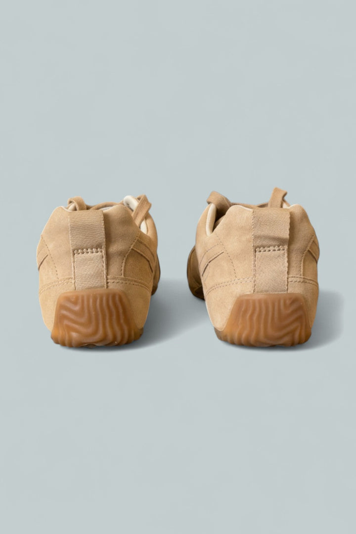 Women’s Mojave Trainer Sneakers - Sand Trail Beige Suede - 9 - Sneaker